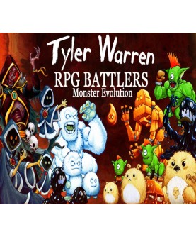 RPG Maker MV - Tyler Warren RPG Battlers: Monster Evolution DLC English Language Only Steam Key EUROPE